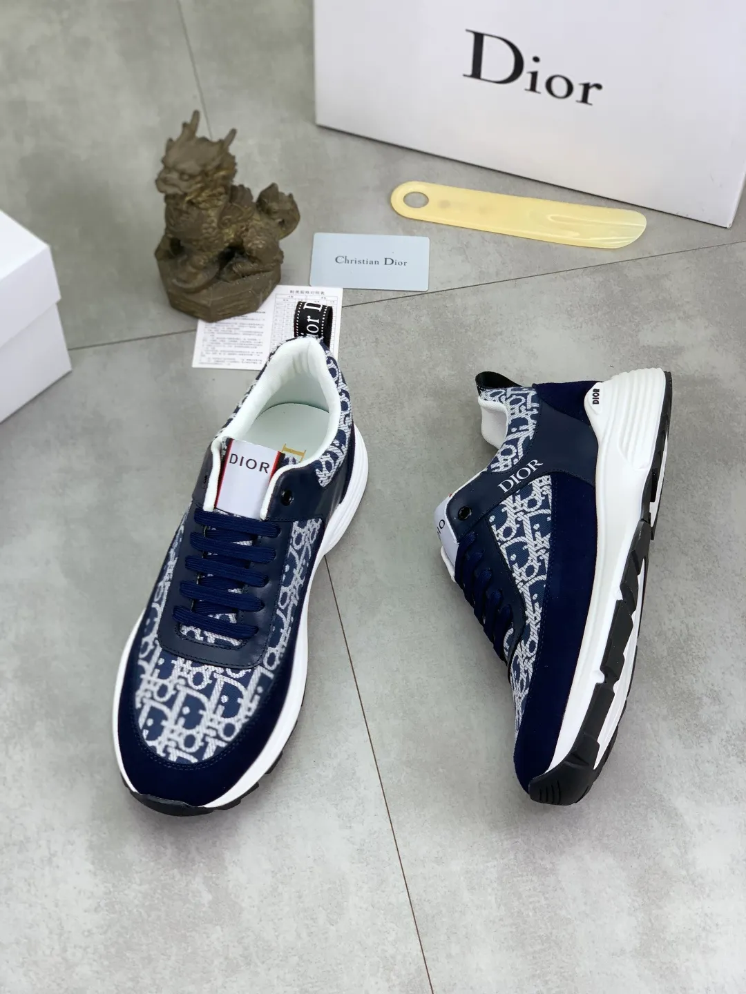Men's Men's Shoes💰P420💰[New Style]🆘[Dior] 2025 Dior Original Lace-up Low-top Men's Shoes Classic casual shoes 🔥This model is the official classic model, with high quality and made by famous original designers. It is made of high-quality cowhide with original materials➕Comfortable and breathable mesh lining➕Pigskin insole. The perfect last shape and generous and fashionable design have attracted many consumers. Suitable for drivers to drive🚗. What you want is the highest quality in the market. Color: 3️⃣Color code number: 38--44 (45 customized)